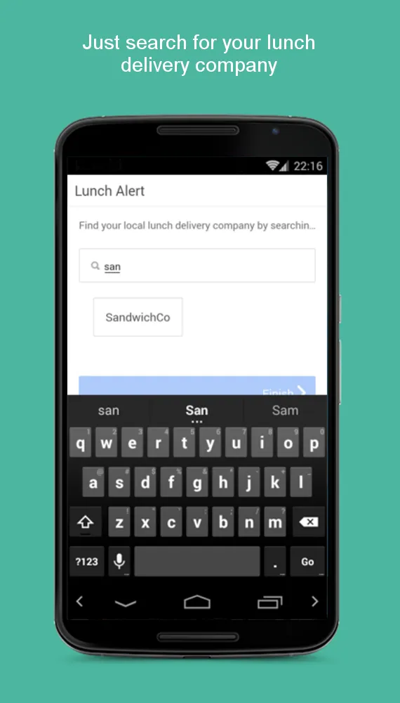 LunchAlert | Indus Appstore | Screenshot