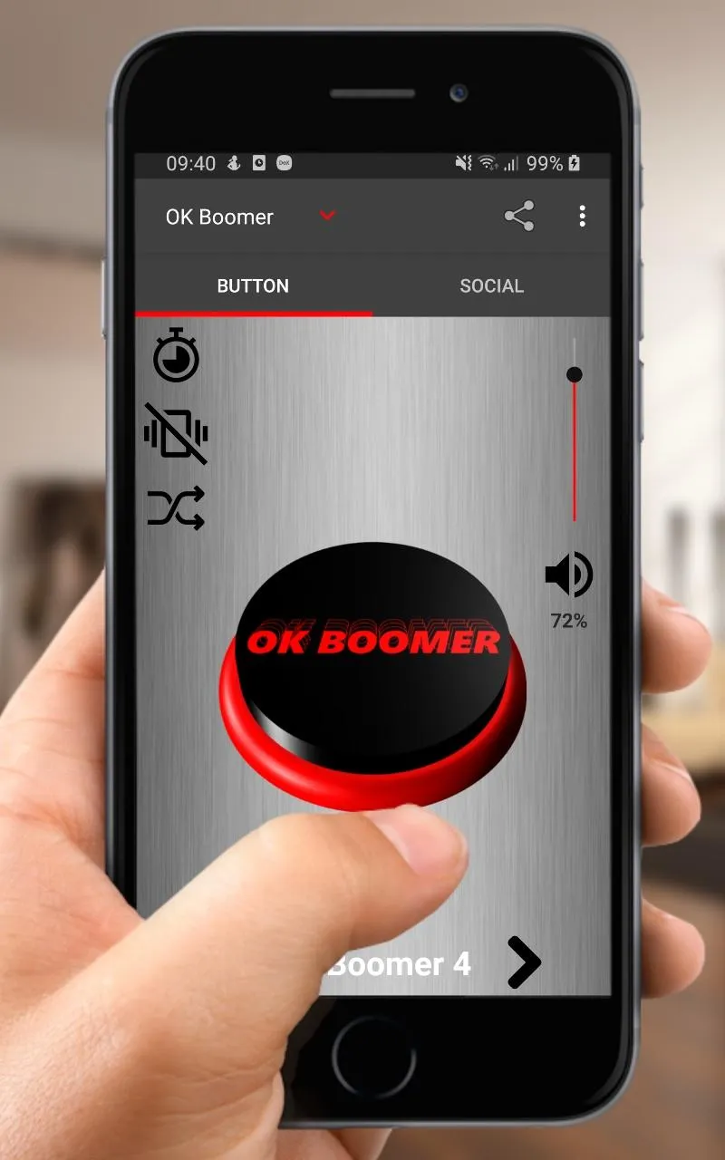 OK Boomer Button | Indus Appstore | Screenshot