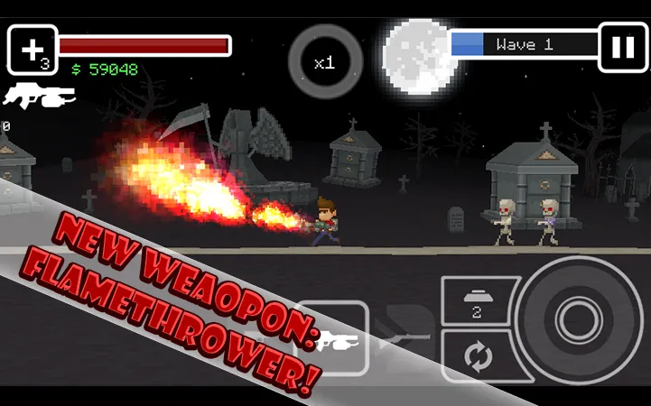 Undead Pixels: Zombie Invasion | Indus Appstore | Screenshot