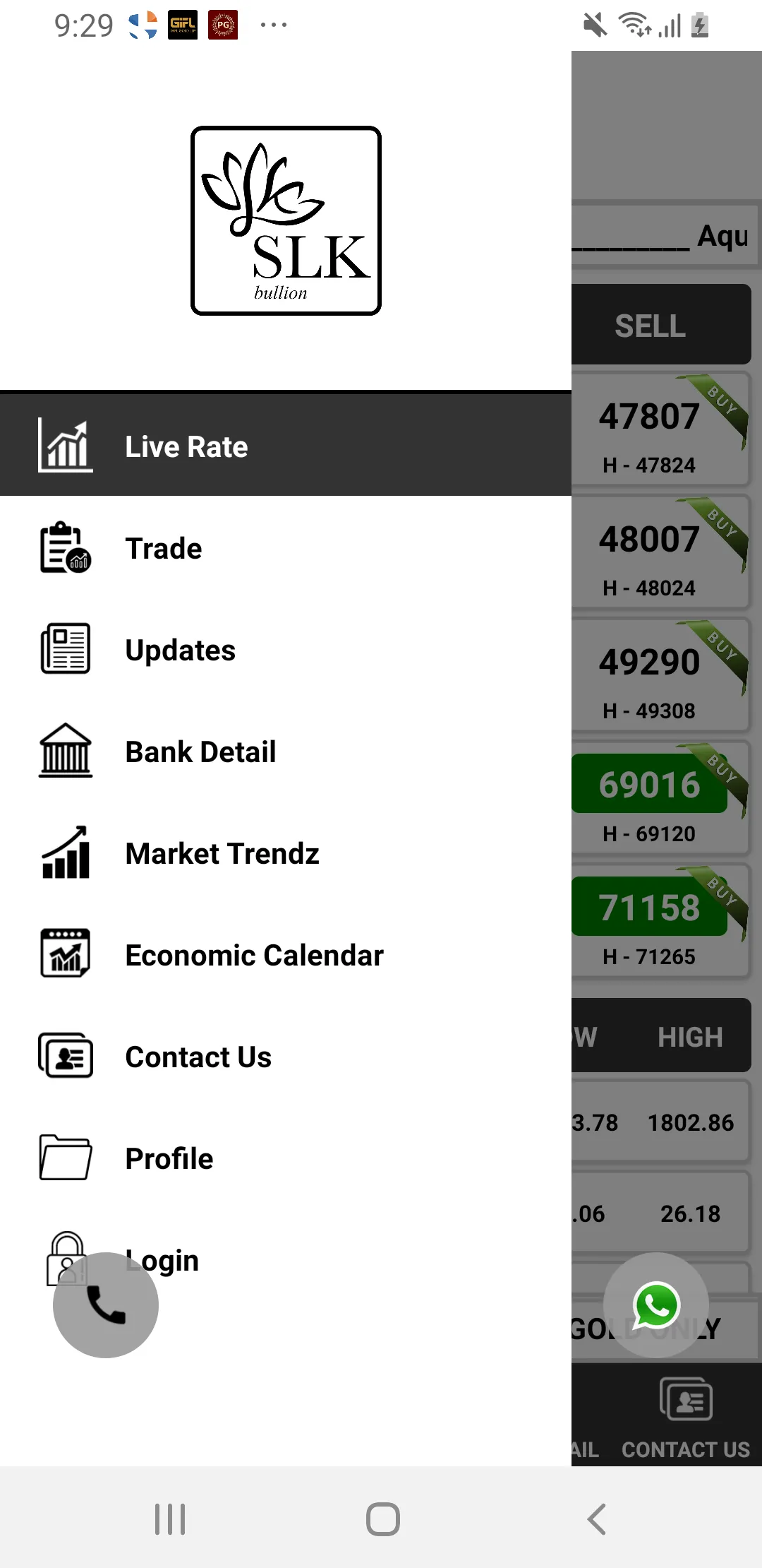 SLK Bullion | Indus Appstore | Screenshot