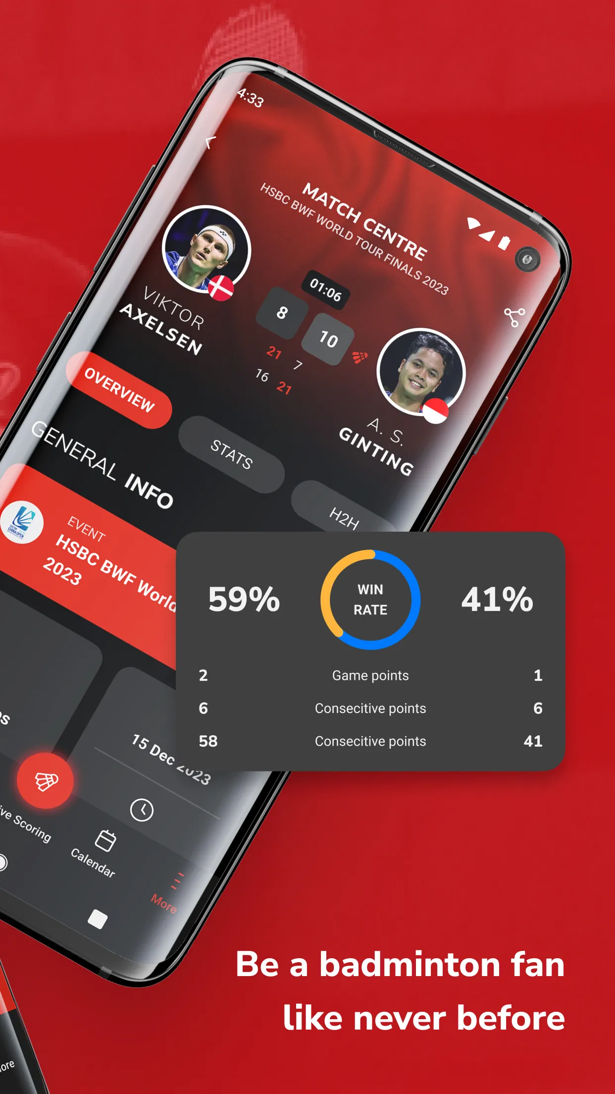 Badminton4U | Indus Appstore | Screenshot
