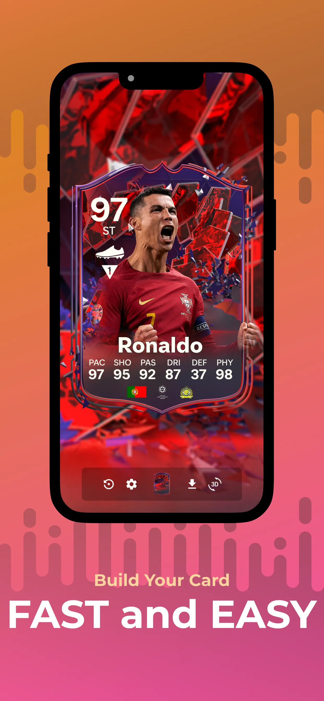 FUT Card Creator 24 | Indus Appstore | Screenshot