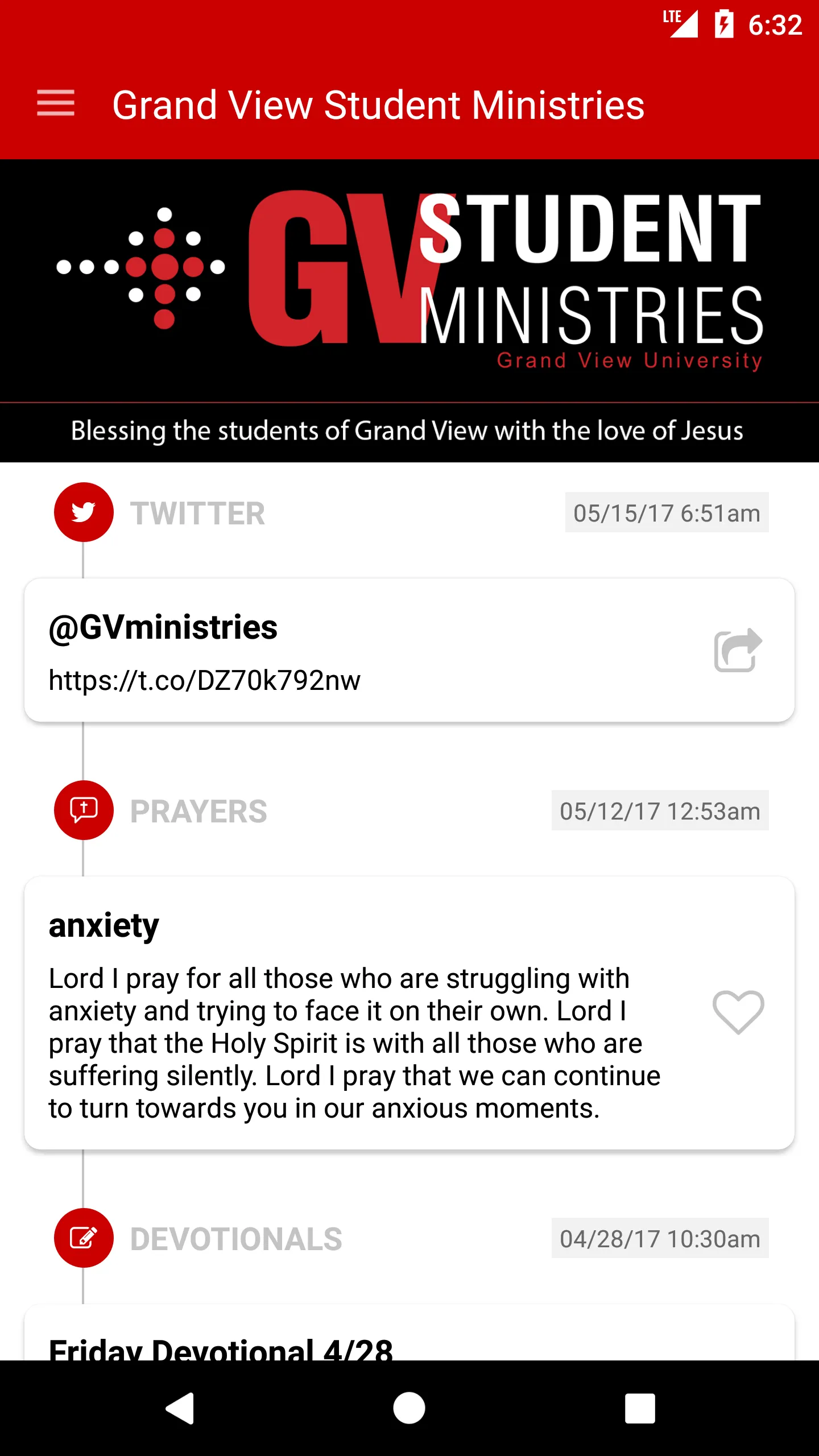 Grand View Student Ministries | Indus Appstore | Screenshot