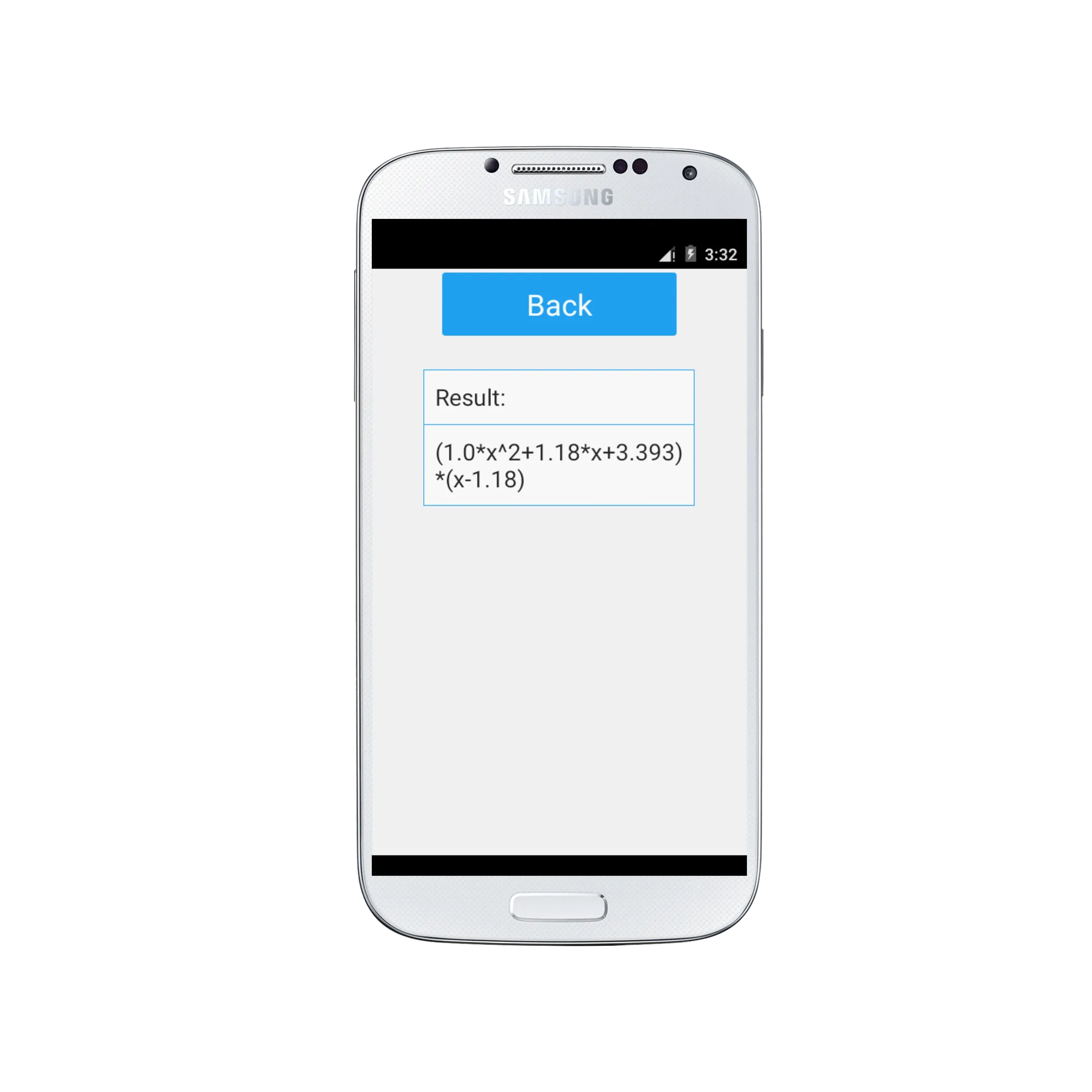 Polynomial Factorization | Indus Appstore | Screenshot