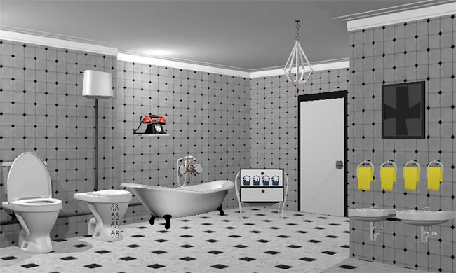 3D Escape Messy Bathroom | Indus Appstore | Screenshot