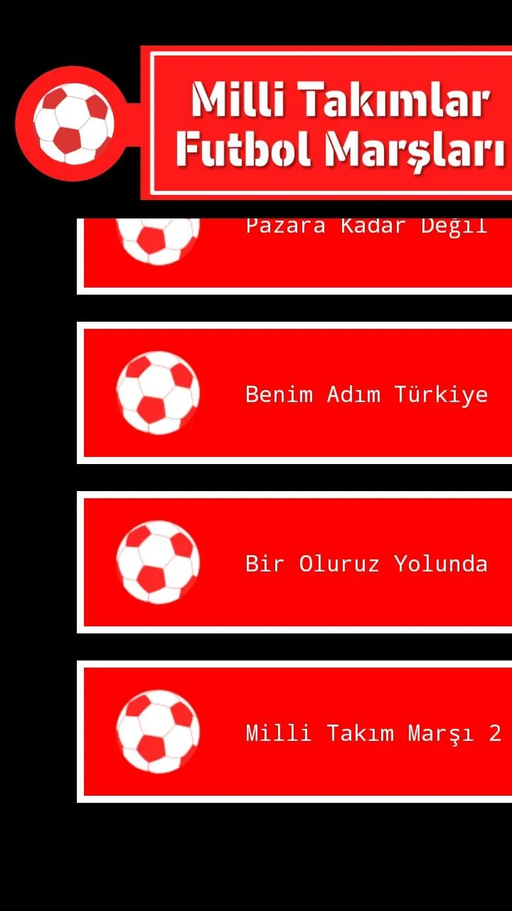 Milli Futbol Takımı Marşları | Indus Appstore | Screenshot