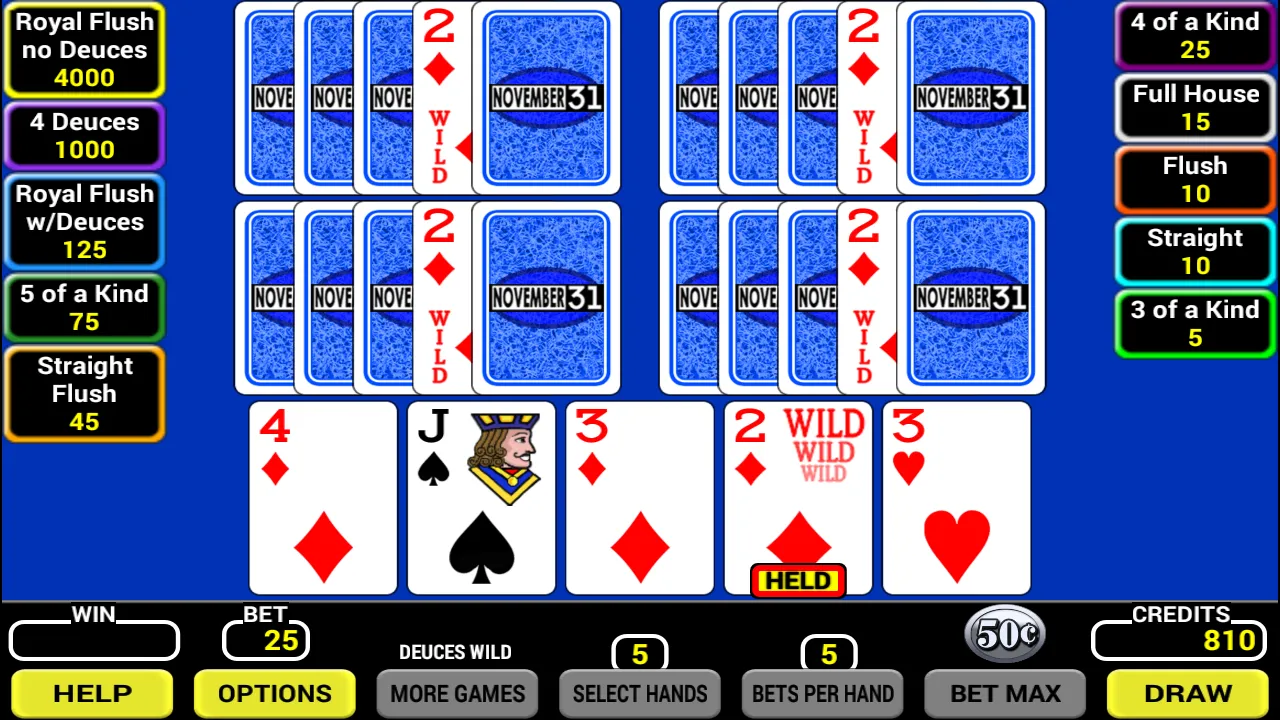 Five Play Poker | Indus Appstore | Screenshot