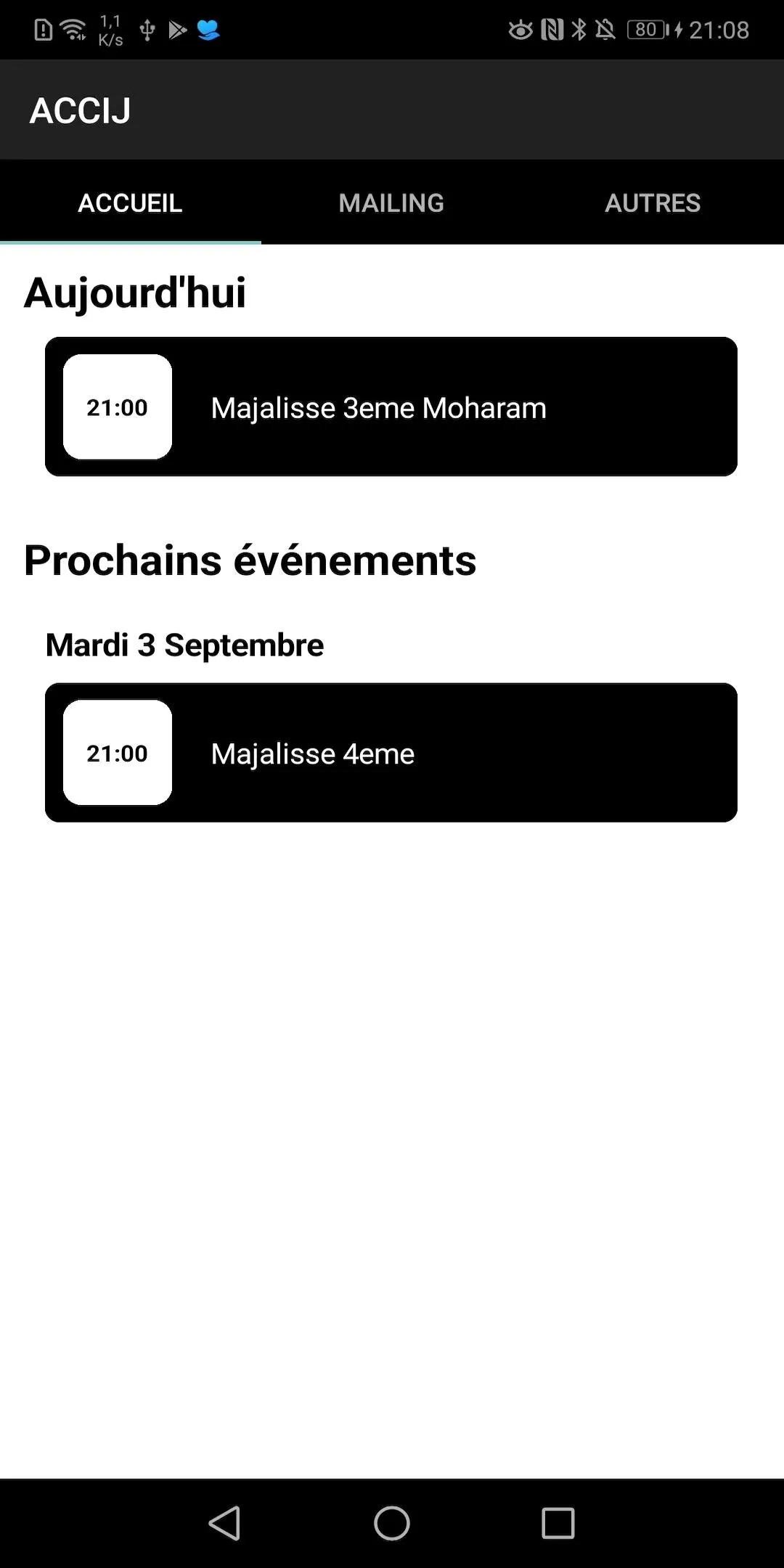 ACCIJ Paris Jamat | Indus Appstore | Screenshot