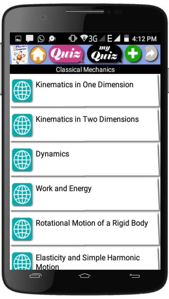 Physics Courses | Indus Appstore | Screenshot