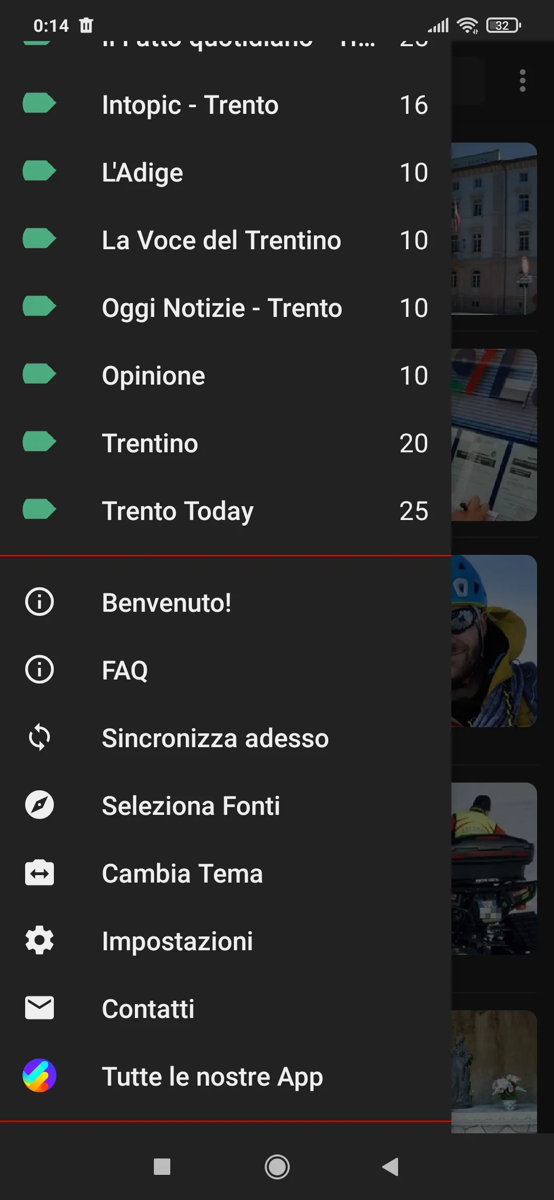 Trento notizie | Indus Appstore | Screenshot