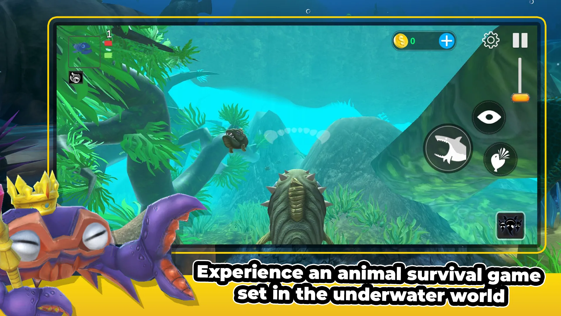 Feed and Fish Survivors | Indus Appstore | Screenshot