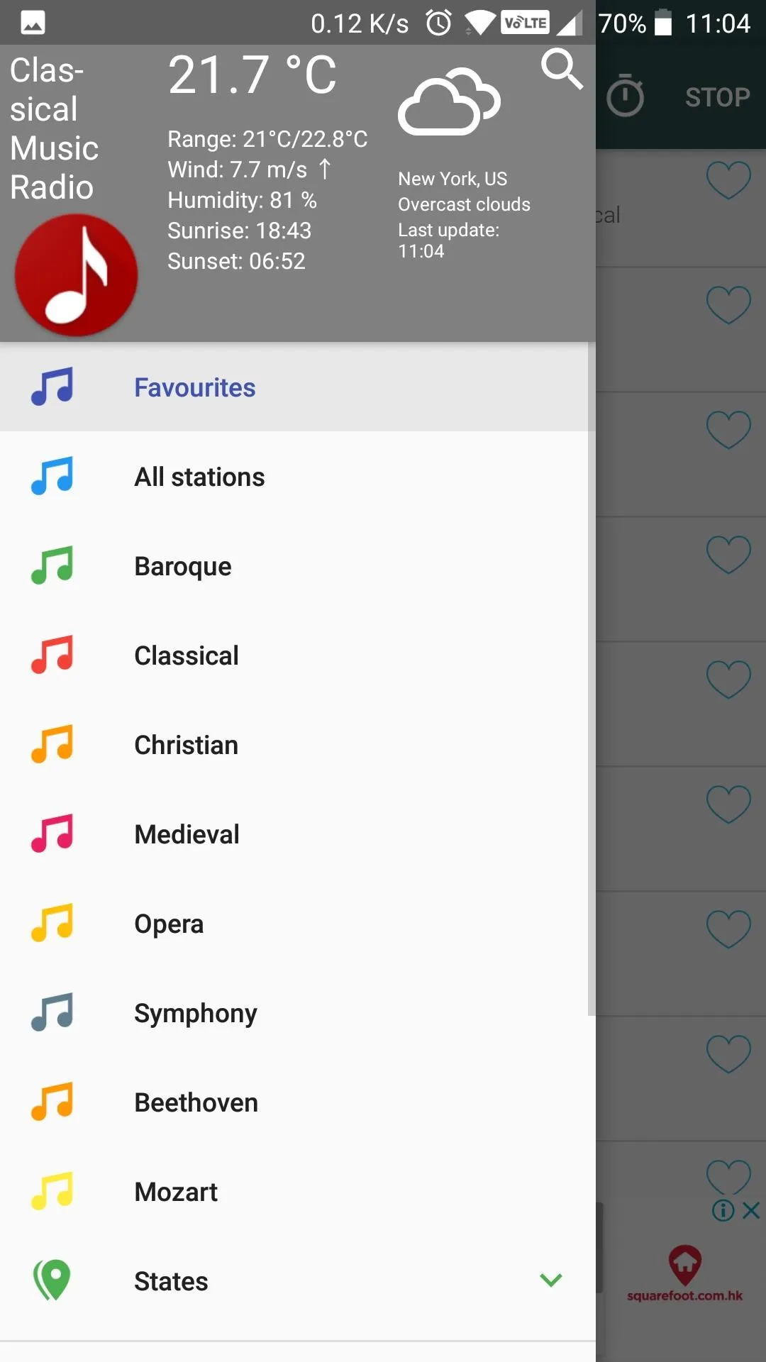 Classical Music Radio | Indus Appstore | Screenshot