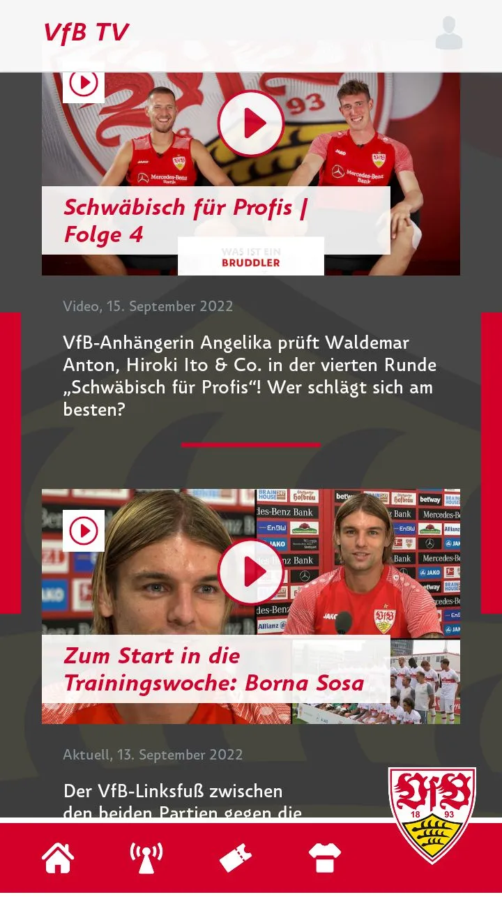 VfB Stuttgart | Indus Appstore | Screenshot