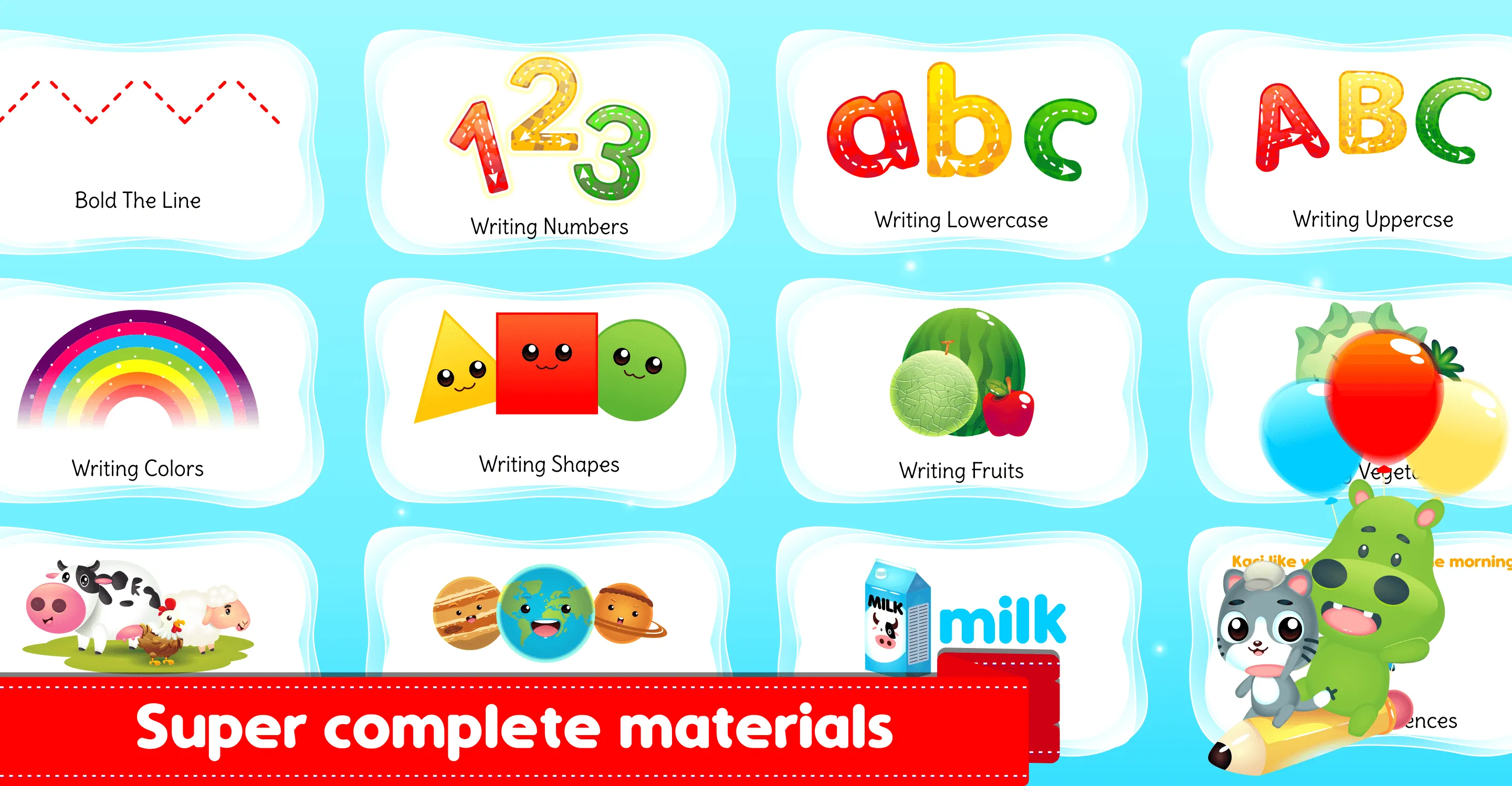 Marbel Writing for Kids | Indus Appstore | Screenshot