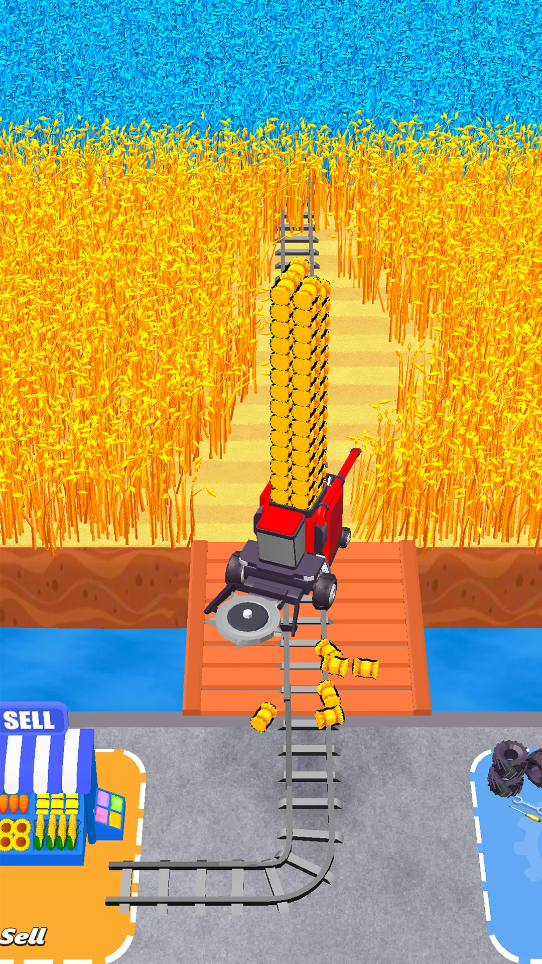 Happy Harvester: Mowing Games | Indus Appstore | Screenshot