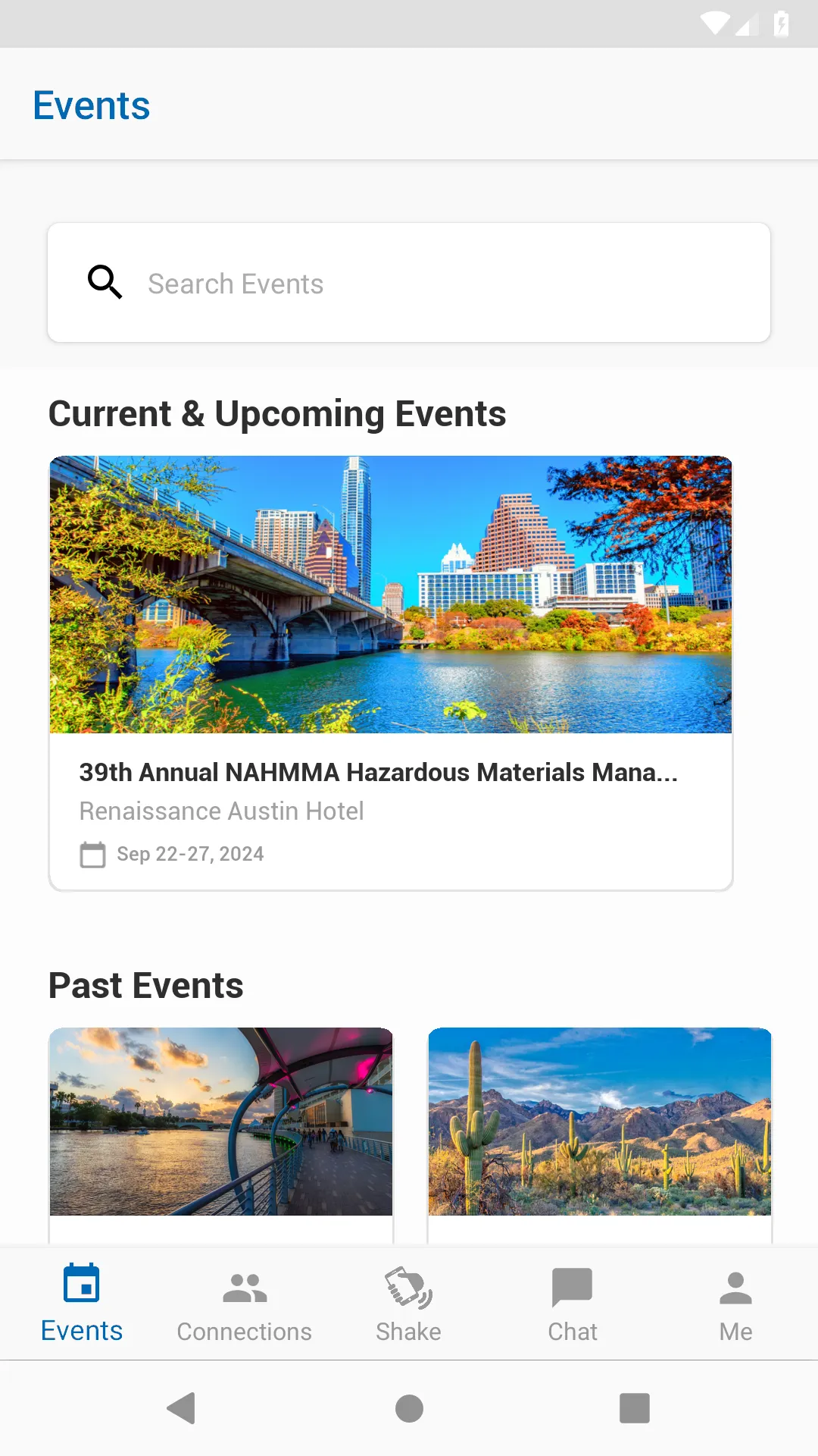 NAHMMA Conferences | Indus Appstore | Screenshot