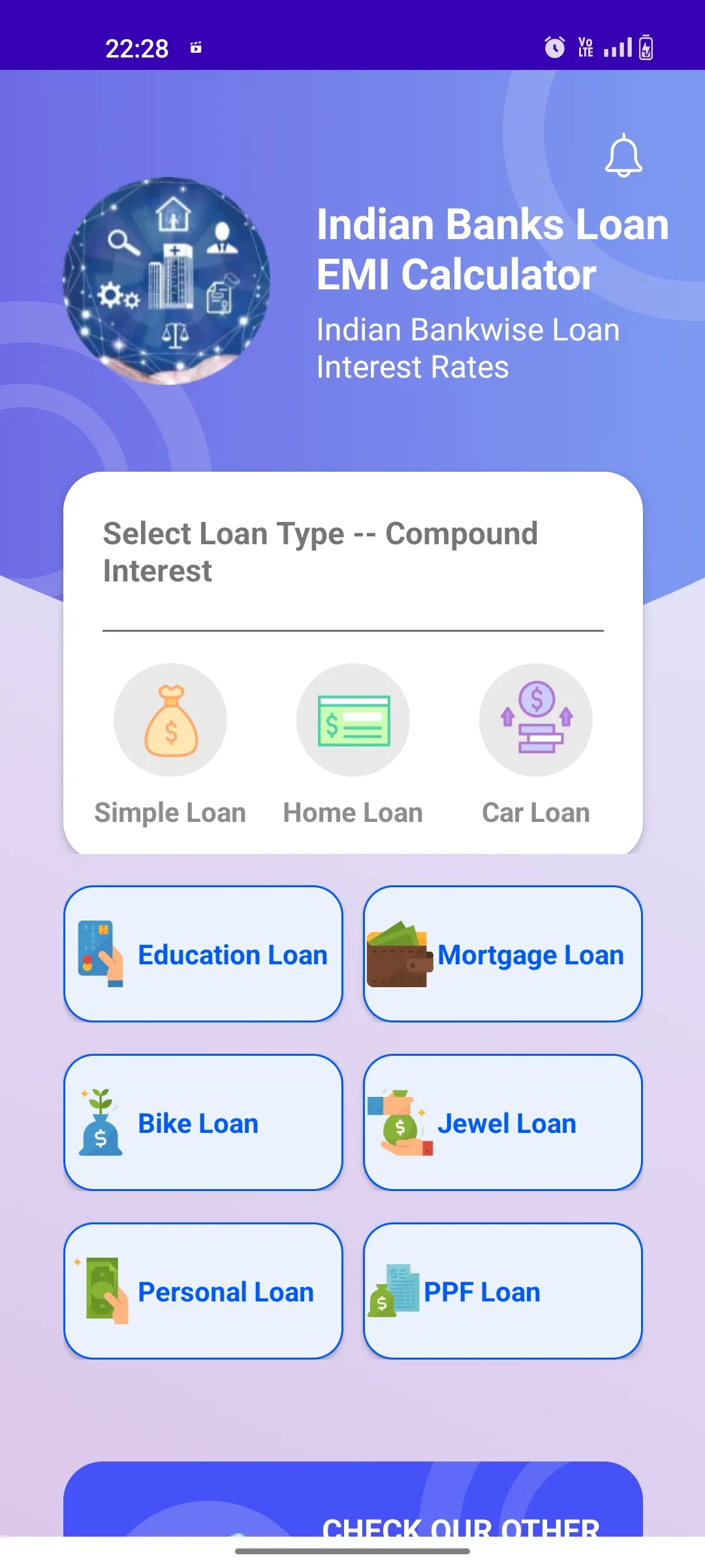 Emi Calculator SBI PNB BOB BOI | Indus Appstore | Screenshot