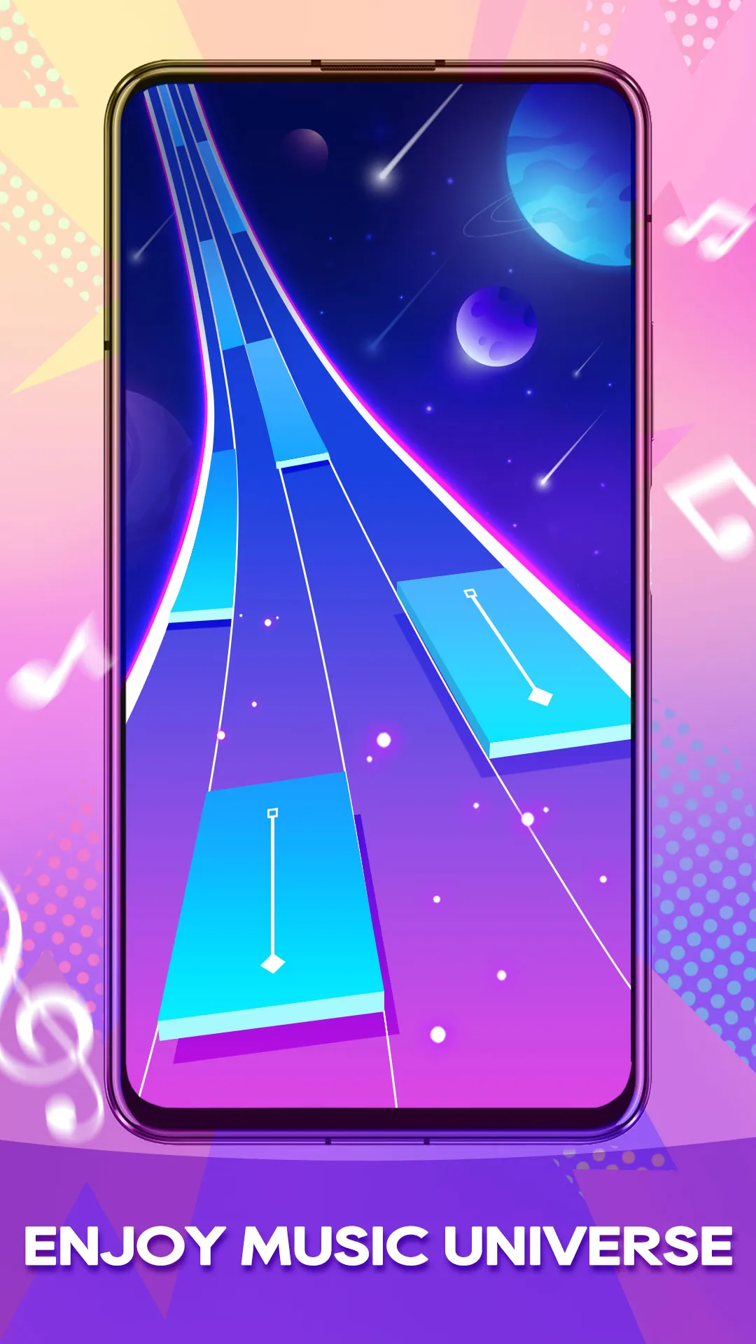 Piano Music Heart: Pop Tiles | Indus Appstore | Screenshot