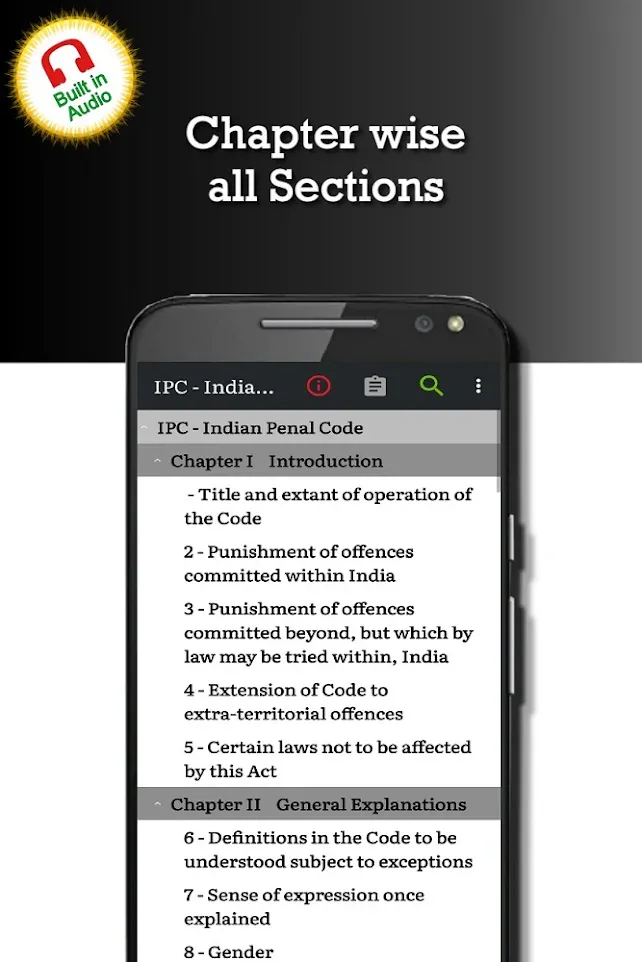 Indian Penal Code 1860 (IPC) | Indus Appstore | Screenshot