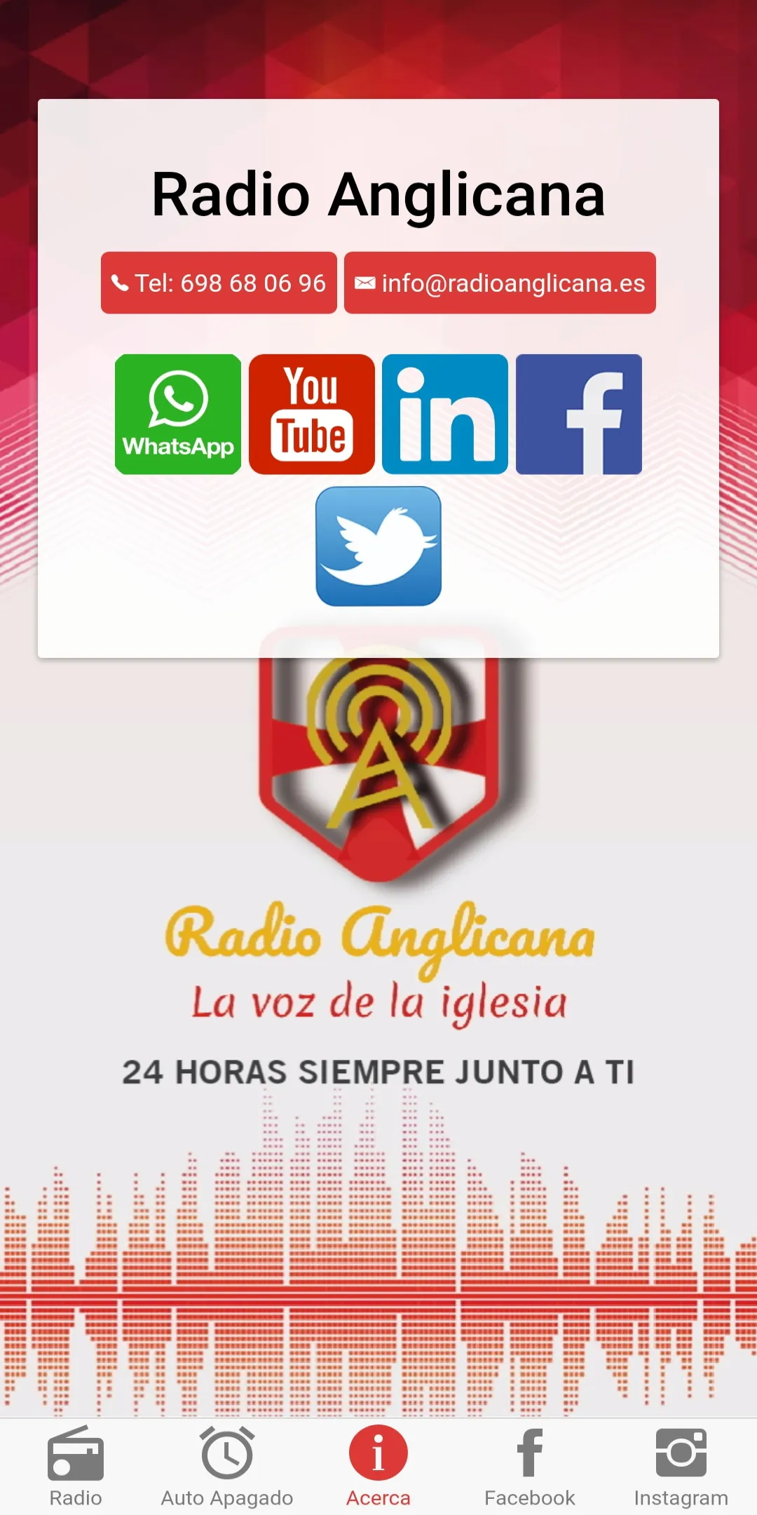 Radio Anglicana | Indus Appstore | Screenshot