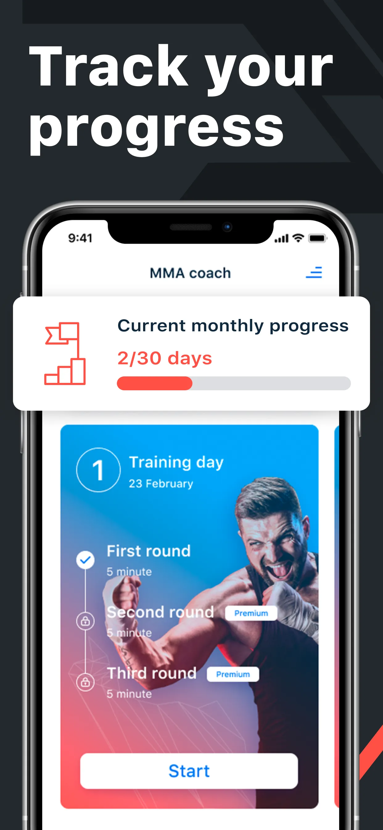 MMA coach: home workout plan | Indus Appstore | Screenshot