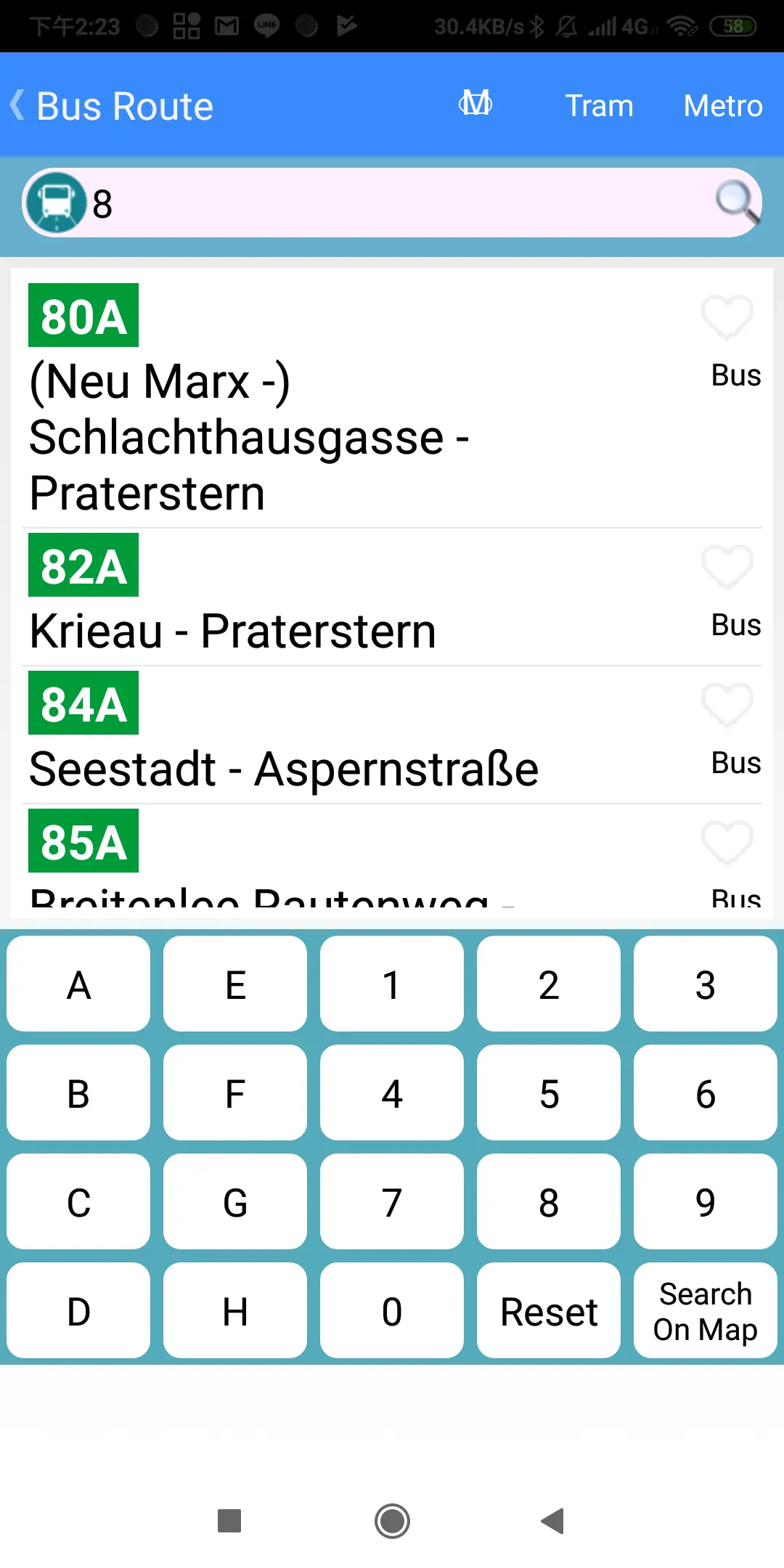 Wien Transit Timetable | Indus Appstore | Screenshot