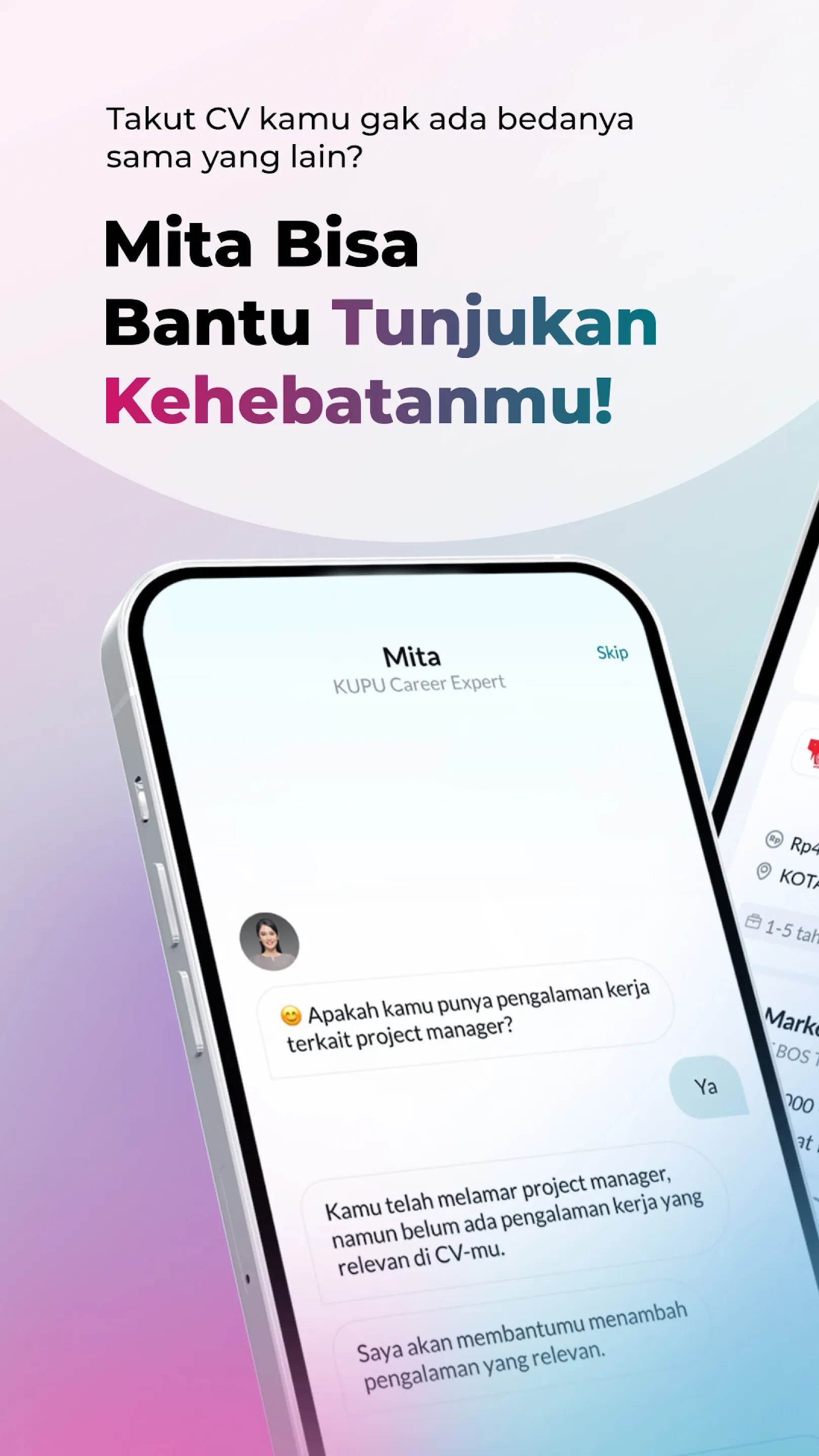 KUPU: Cari Kerja Cepat & Mudah | Indus Appstore | Screenshot