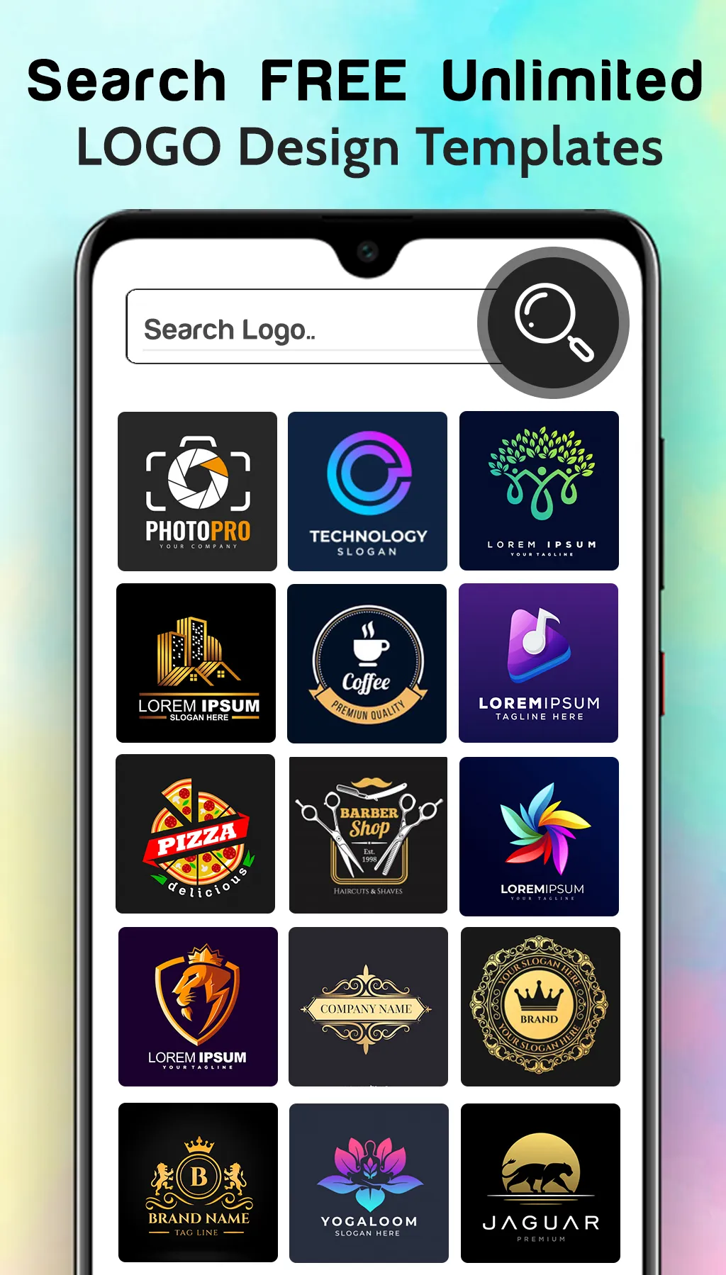 Logo Maker Free logo designer, | Indus Appstore | Screenshot