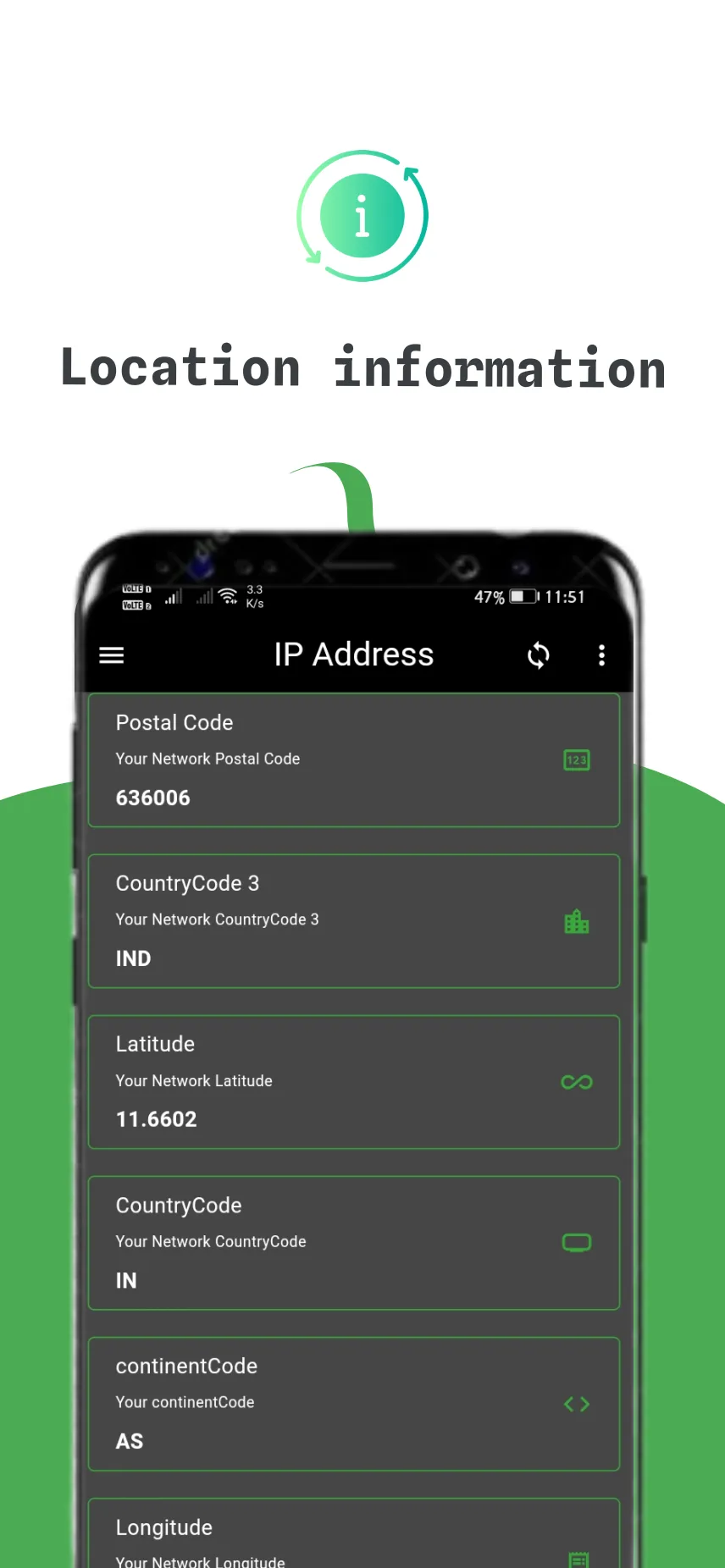 IP Address | Indus Appstore | Screenshot