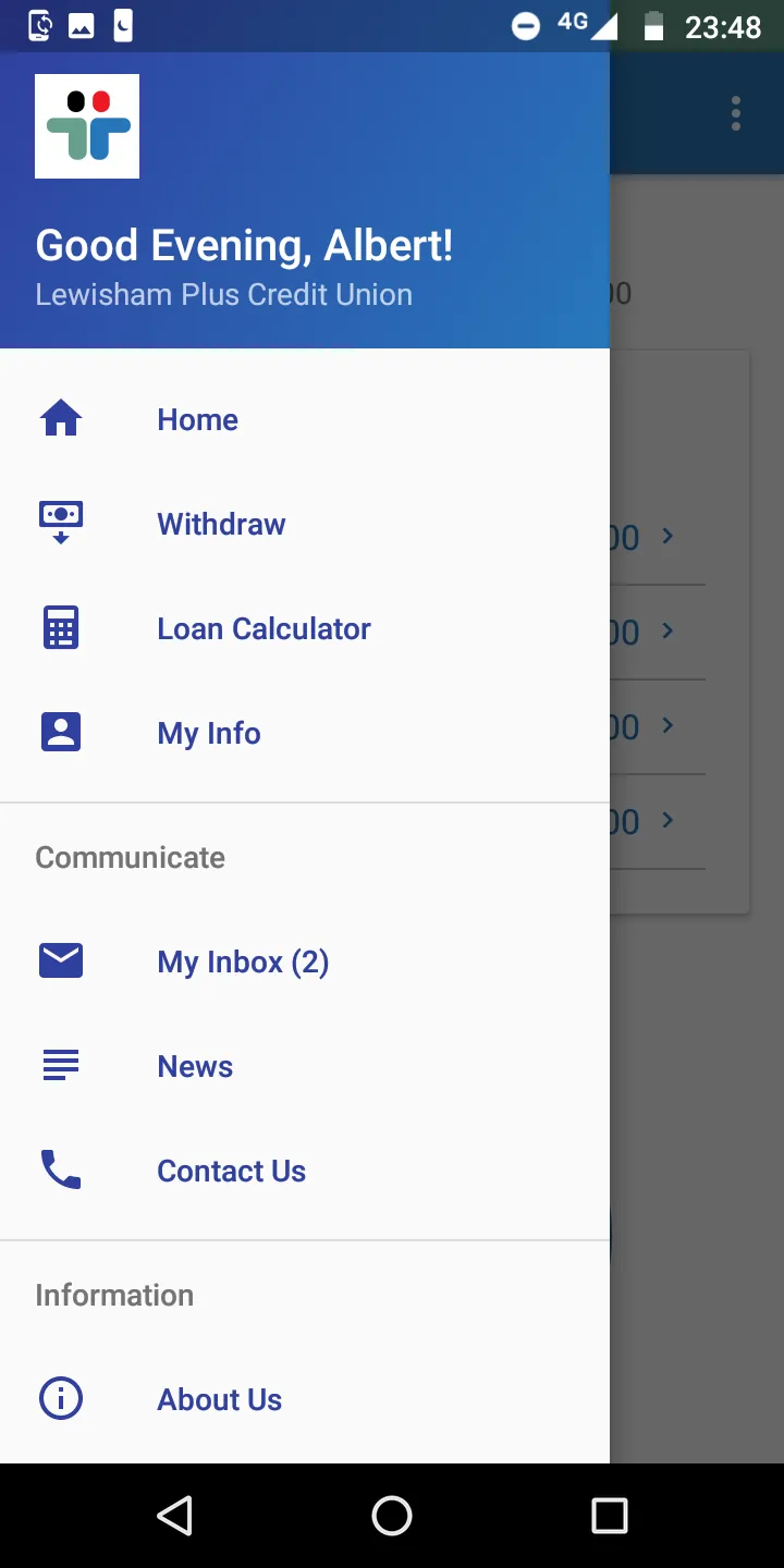 Lewisham+Bromley Credit Union | Indus Appstore | Screenshot