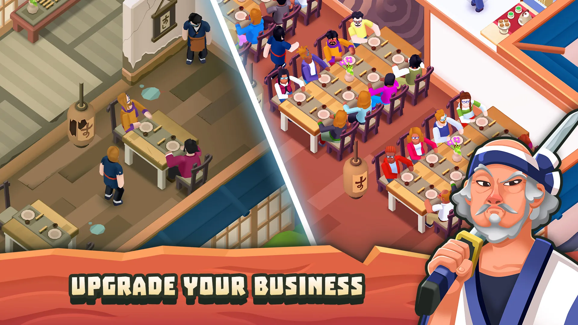 Sushi Empire Tycoon—Idle Game | Indus Appstore | Screenshot