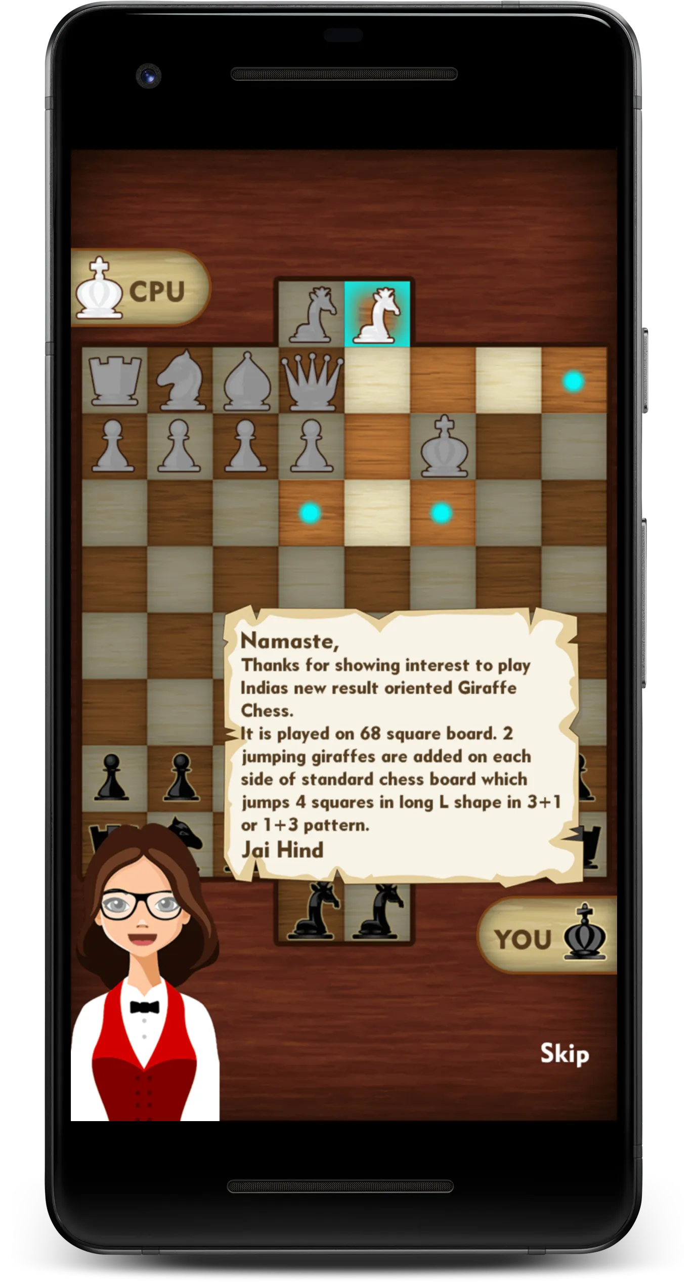 Giraffe chess - 70 Moves chess | Indus Appstore | Screenshot