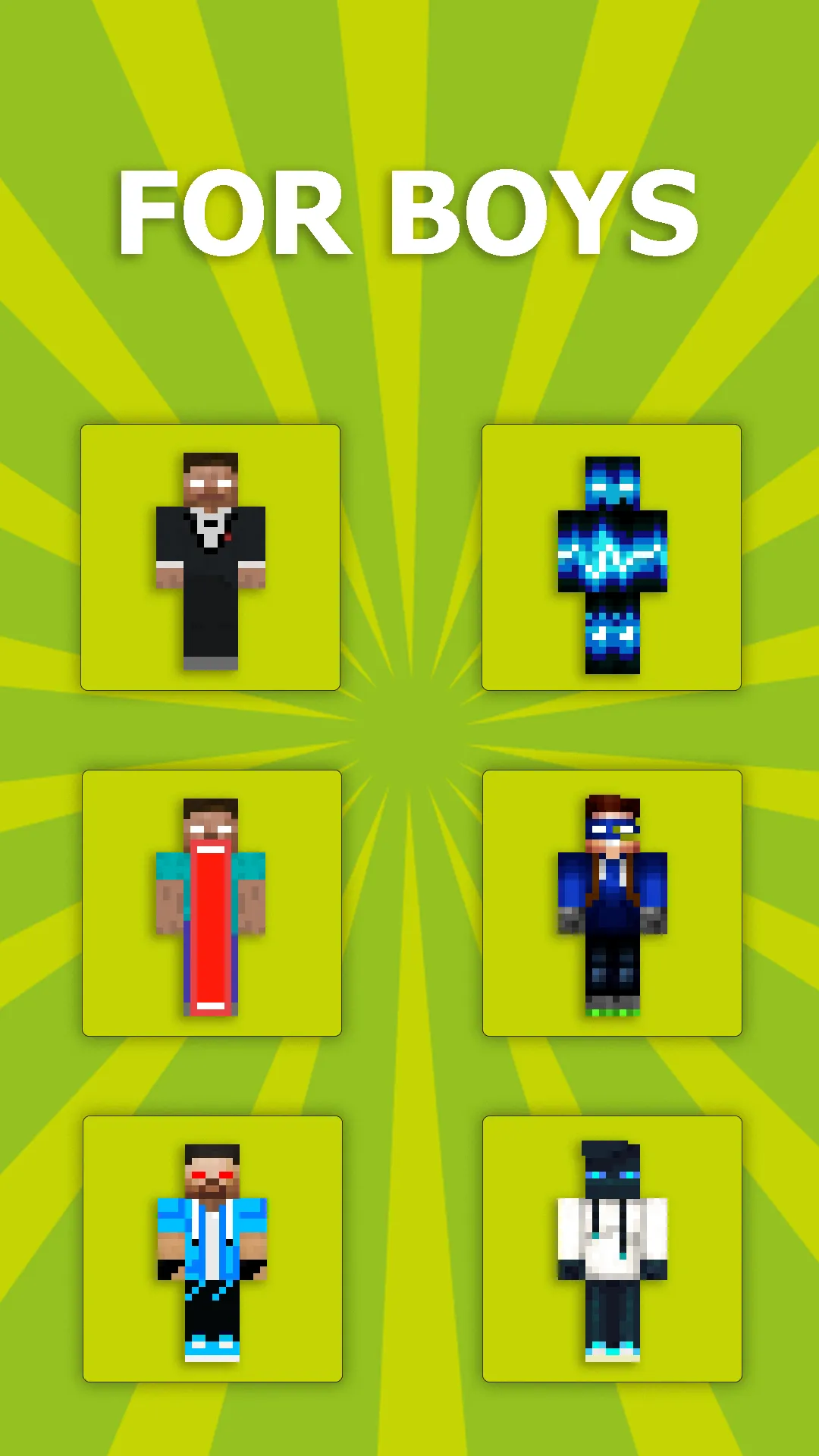 Herobrine Skins for Minecraft | Indus Appstore | Screenshot