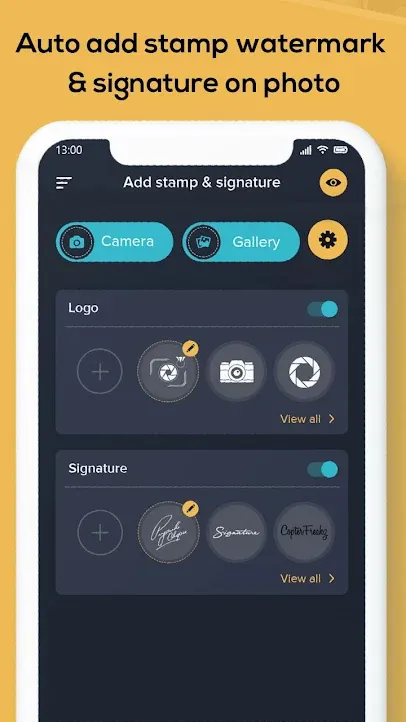 Auto Sign & Stamp on Photo | Indus Appstore | Screenshot