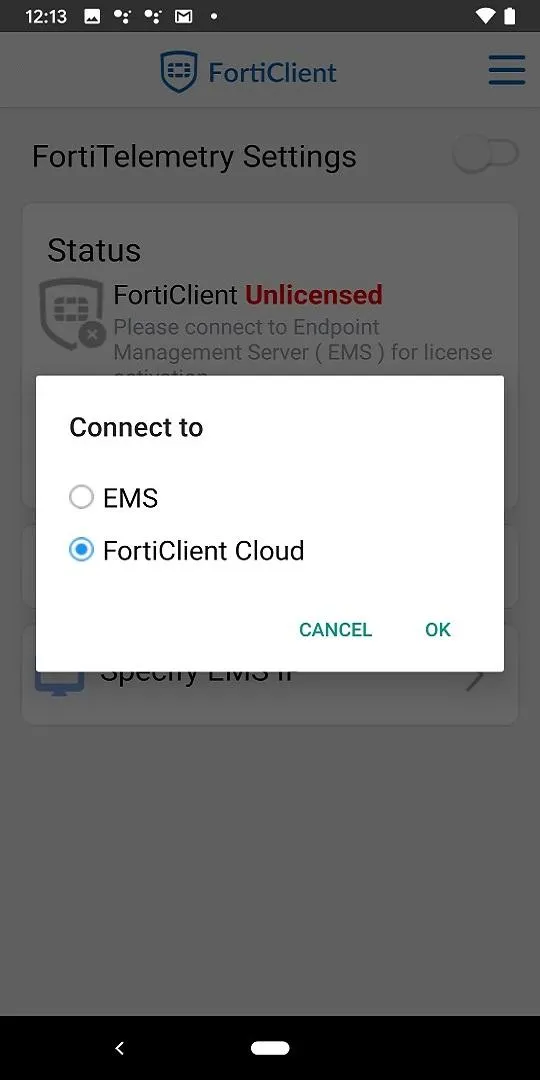 FortiClient | Indus Appstore | Screenshot