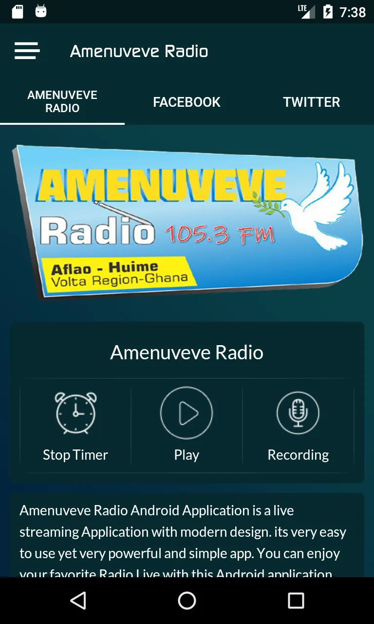 Amenuveve Radio | Indus Appstore | Screenshot