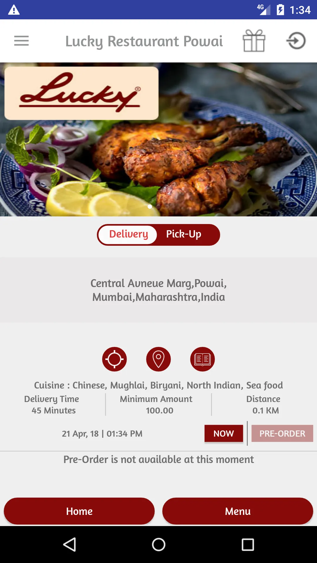 Lucky Restaurant | Indus Appstore | Screenshot