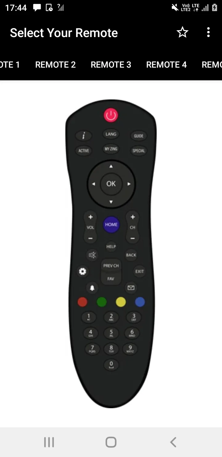 Dish TV Remote | Indus Appstore | Screenshot