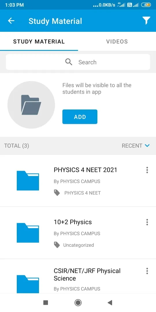 Physics Campus | Indus Appstore | Screenshot