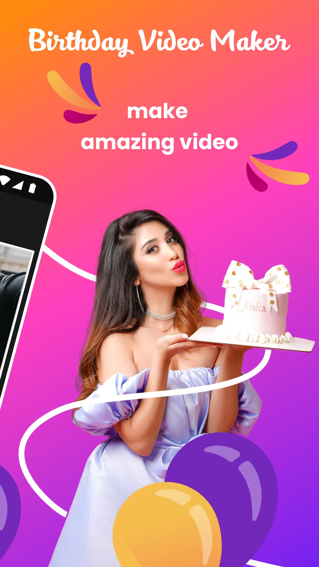 Birthday Video Maker 2025 | Indus Appstore | Screenshot