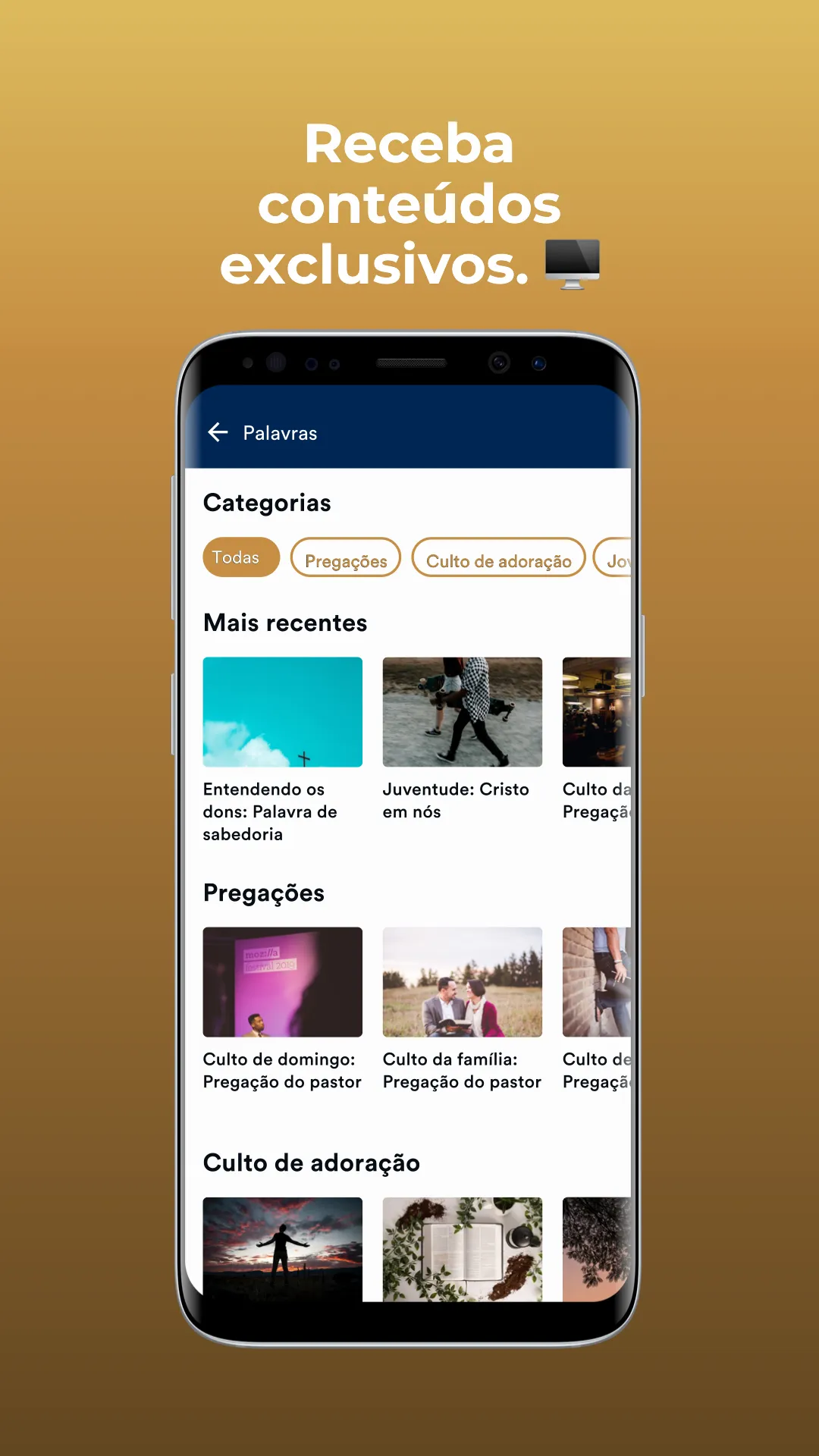 EM ADORAÇÃO - COM. CATÓLICA | Indus Appstore | Screenshot