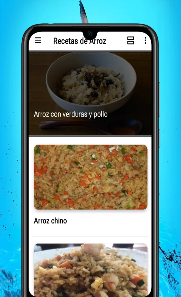 Recetas de Arroz | Indus Appstore | Screenshot