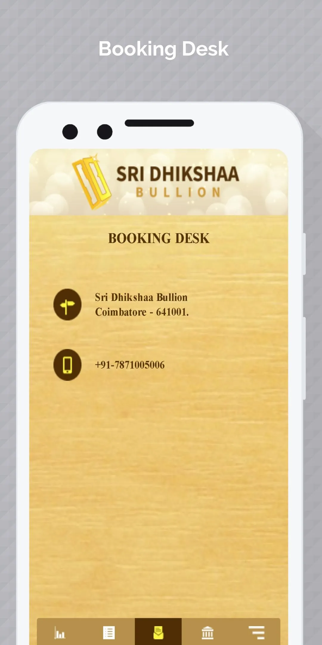 Sri Dhikshaa Bullion | Indus Appstore | Screenshot