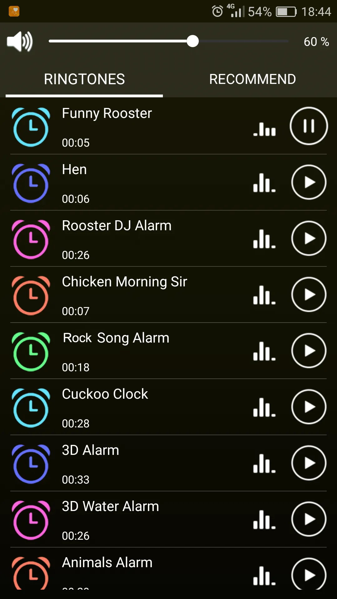 Funny Alarm Clock Ringtones | Indus Appstore | Screenshot