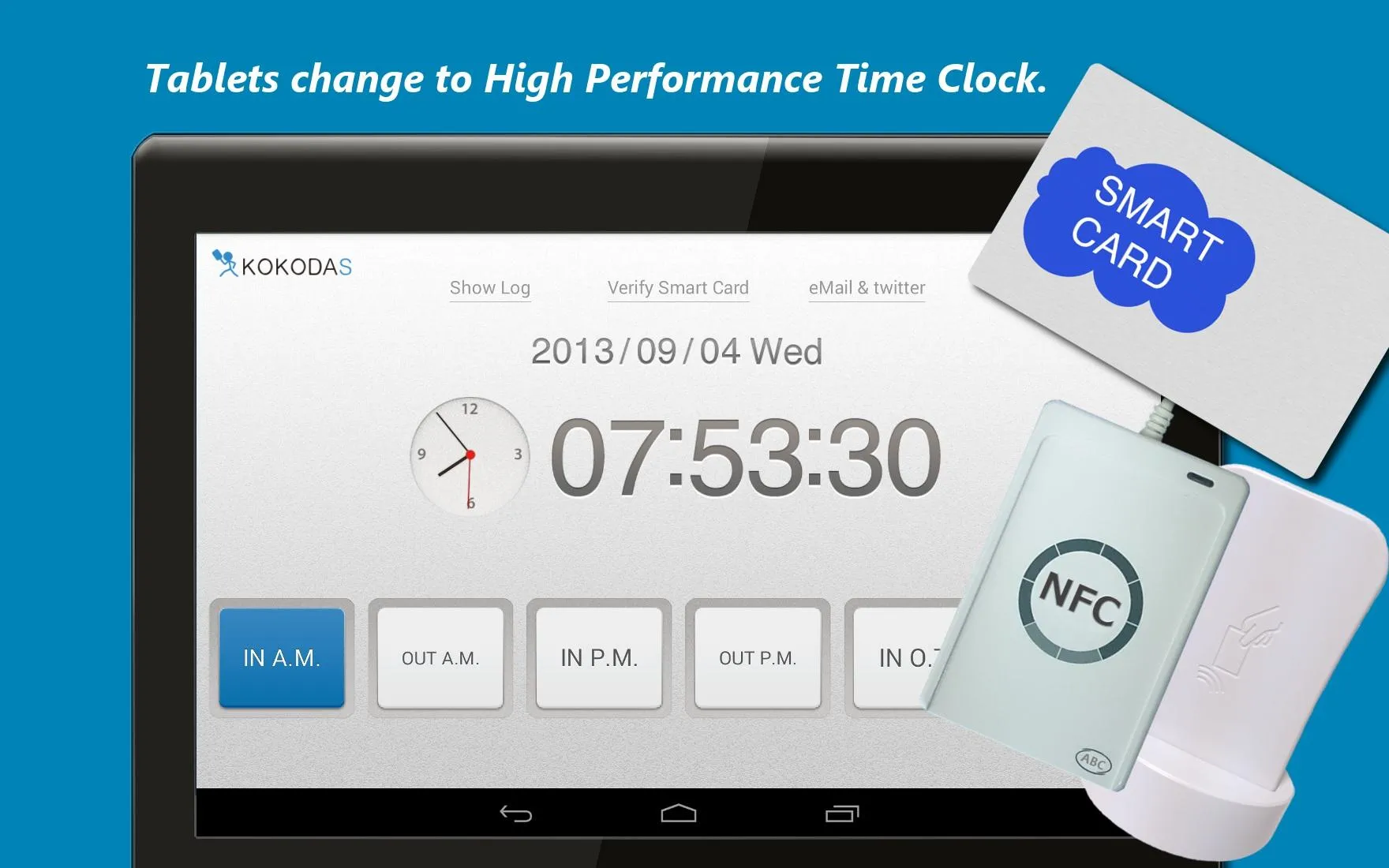 USB TimeClock  Free! | Indus Appstore | Screenshot