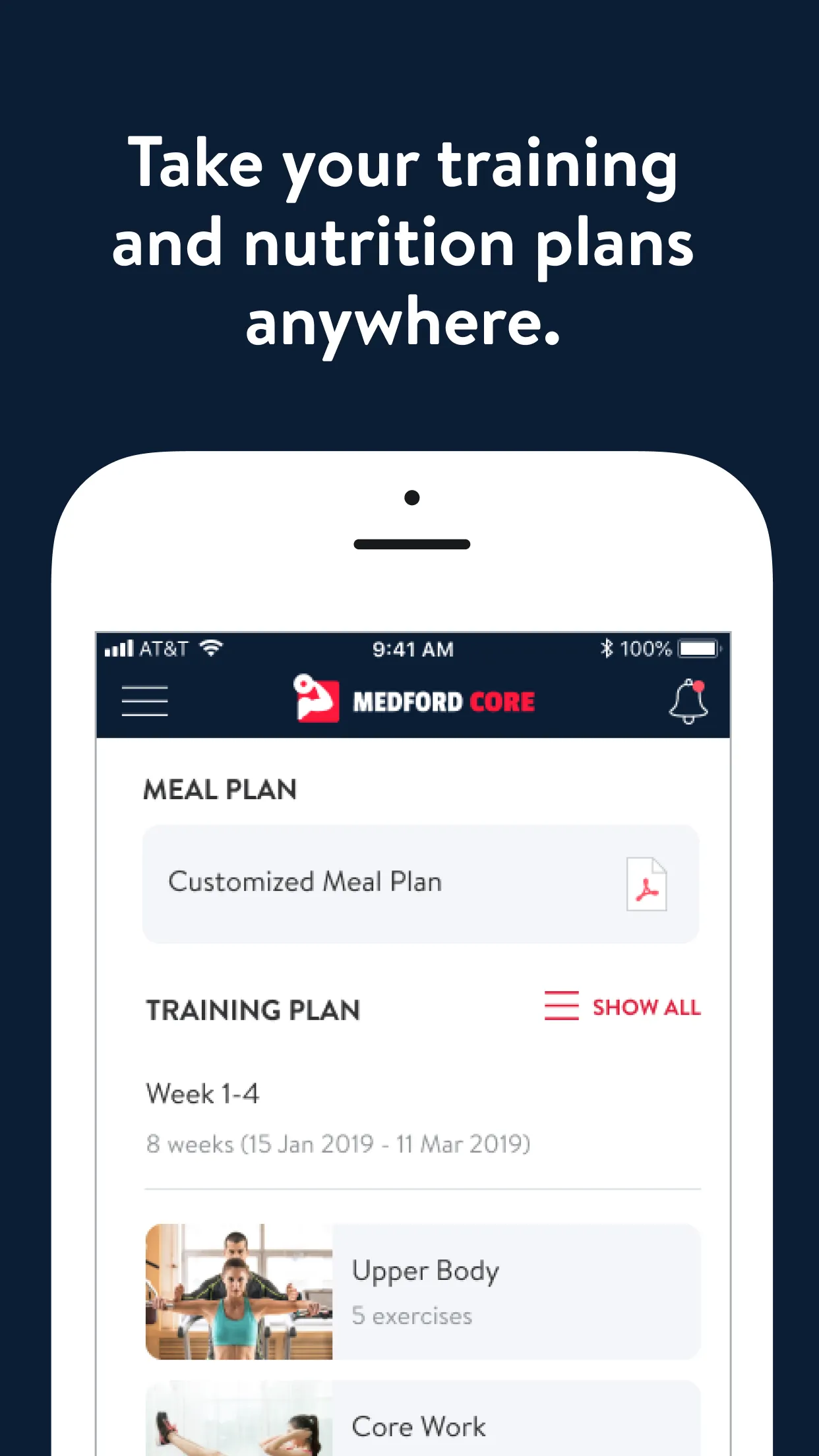 Medford Core Personal Training | Indus Appstore | Screenshot