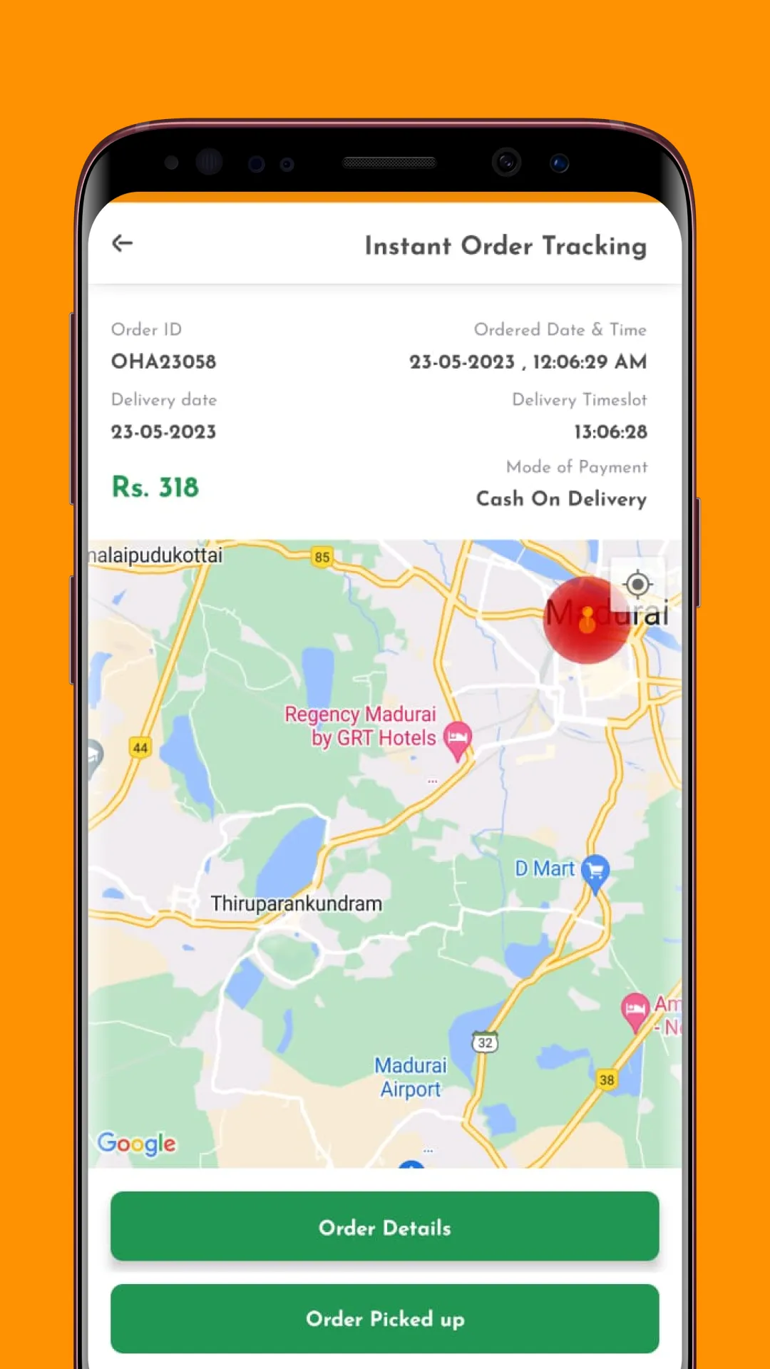 Orange Restaurant Rider | Indus Appstore | Screenshot