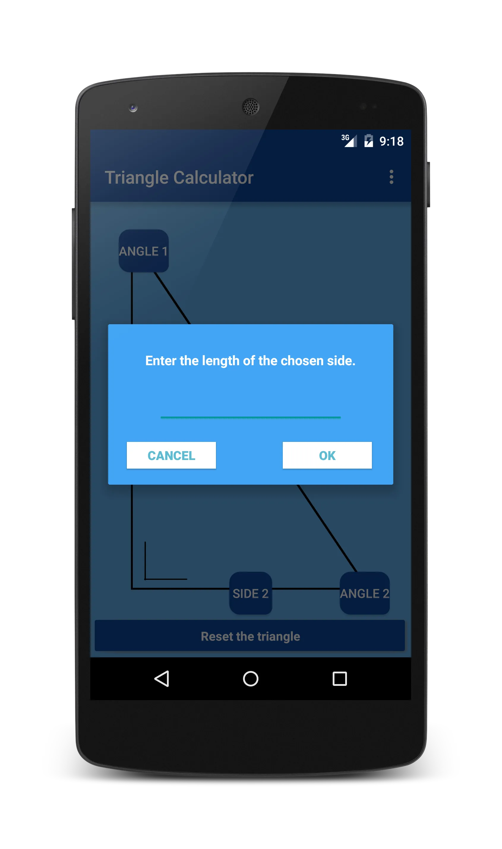 Triangle Calculator | Indus Appstore | Screenshot