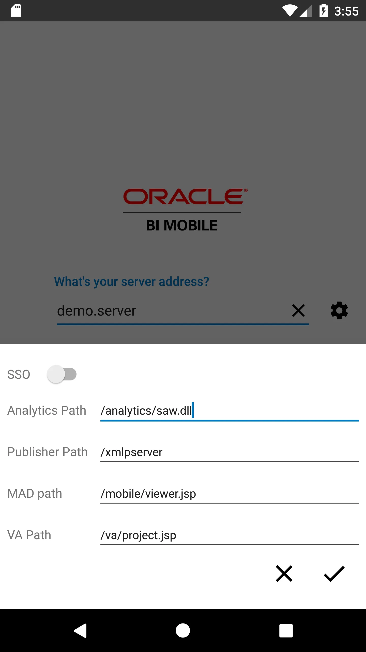 Oracle BI Mobile (Deprecated) | Indus Appstore | Screenshot