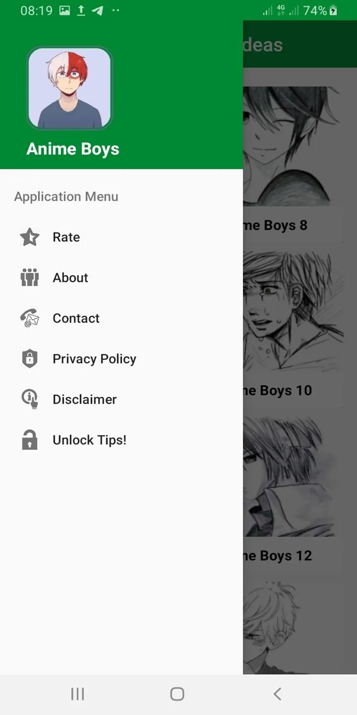 Drawing Anime Boy Ideas | Indus Appstore | Screenshot